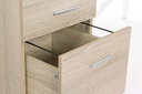 Scrivania angolo con cassettiera legno Kavita