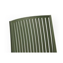 Sedia Bars in Polipropilene Verde Oliva Resistente ai Raggi UV e Umidità L46 x P56 x H82