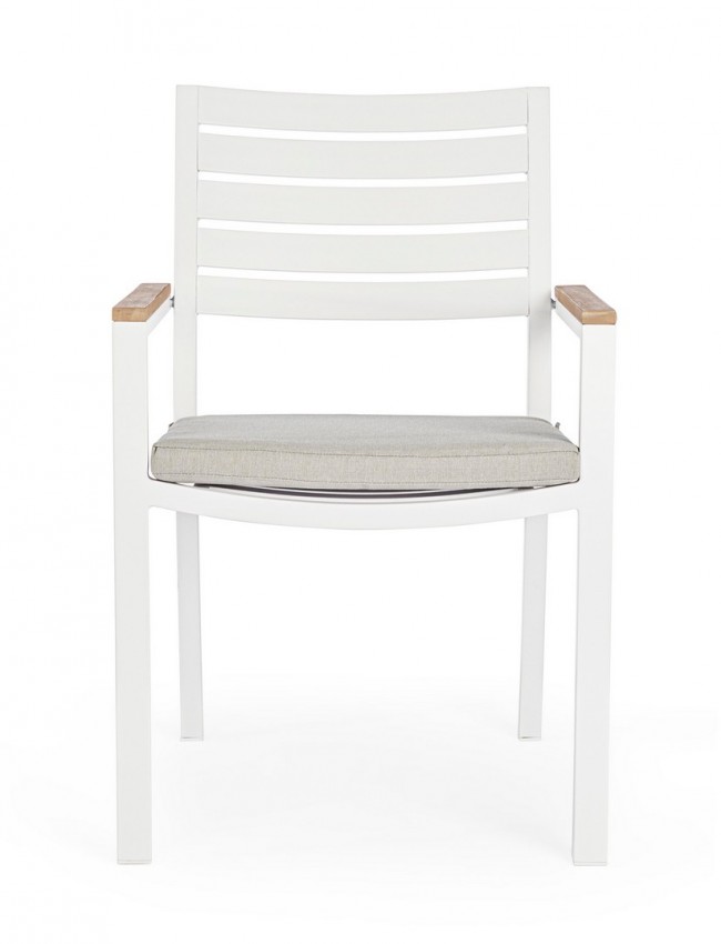Sedia C-Br C-C Belmar Bianco Yk11