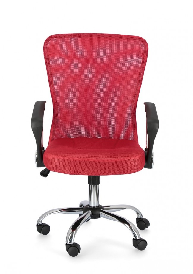Sedia da ufficio BRISBANE rossa altezza regolabile