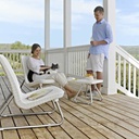 Set esterno balcone bistro keter bianco arredo casa giardino