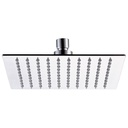Soffione doccia quadrato 30x30 cm cromo