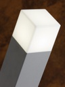 Applique In Alto 7W Led 4000K  linea kube  alluminio