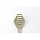 Spatola in acciaio accessori barbecue cm 50