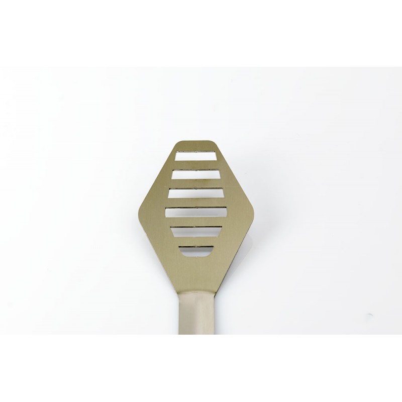 Spatola in acciaio accessori barbecue cm 50