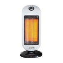 Stufa al Carbonio Oscillante 450W 900W Bianca