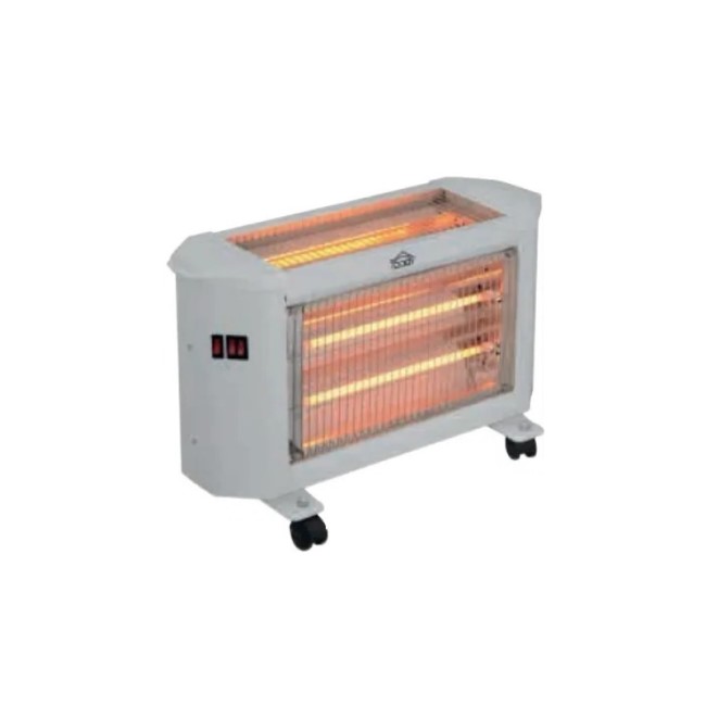 Stufa al Quarzo a 3 Facce con 5 Elementi 2000 Watt