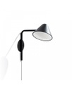 Applique LED Antares in metallo nero STS