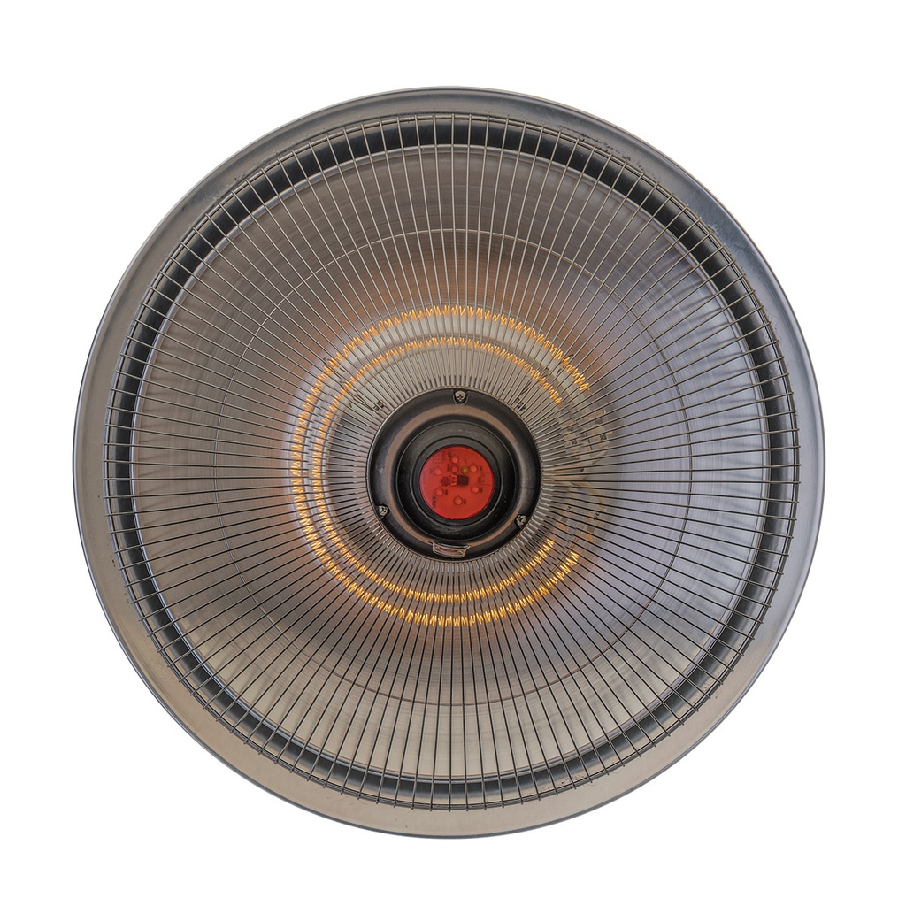 Stufa Radiante a Soffitto per Esterni - Riscaldamento Istantaneo - Potenza Regolabile - Telecomando Incluso - Dimensioni: 510x290x510 mm