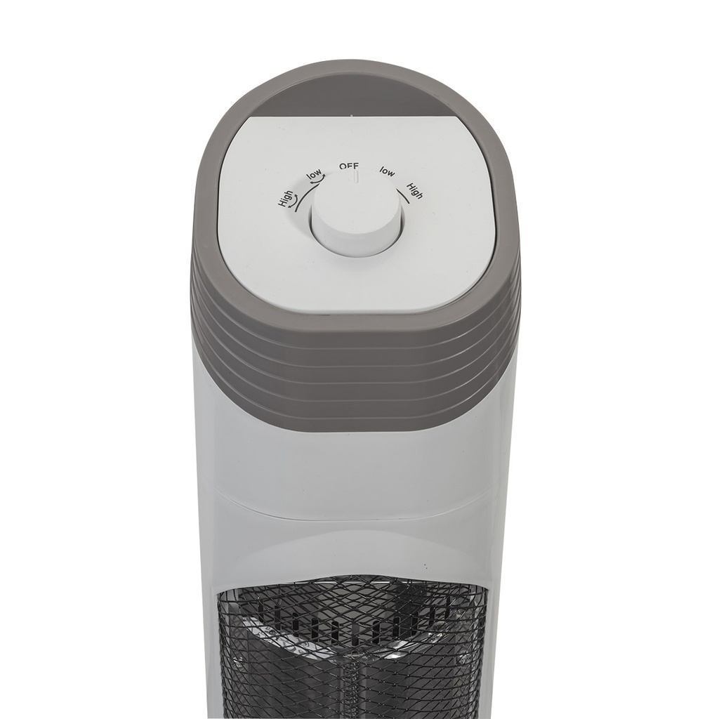 Stufa Radiante al Carbonio con Oscillazione - 240x678x240 mm