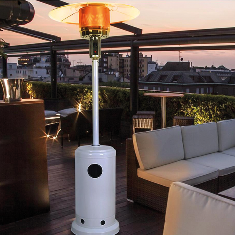 Stufa fungo a GPL 13 KW Bianca
