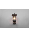 Applique Lanterna Cavado Alluminio Antracite IP44 Con Sensore Trio Lighting