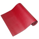 Tappeto Yoga Fitness per Palestra Pilates Soft 173x61x0,8 cm Rosso
