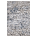 Tappeto Asya CR45 fondo grigio e sfumature beige e azzurro 160x230 EFFEZ