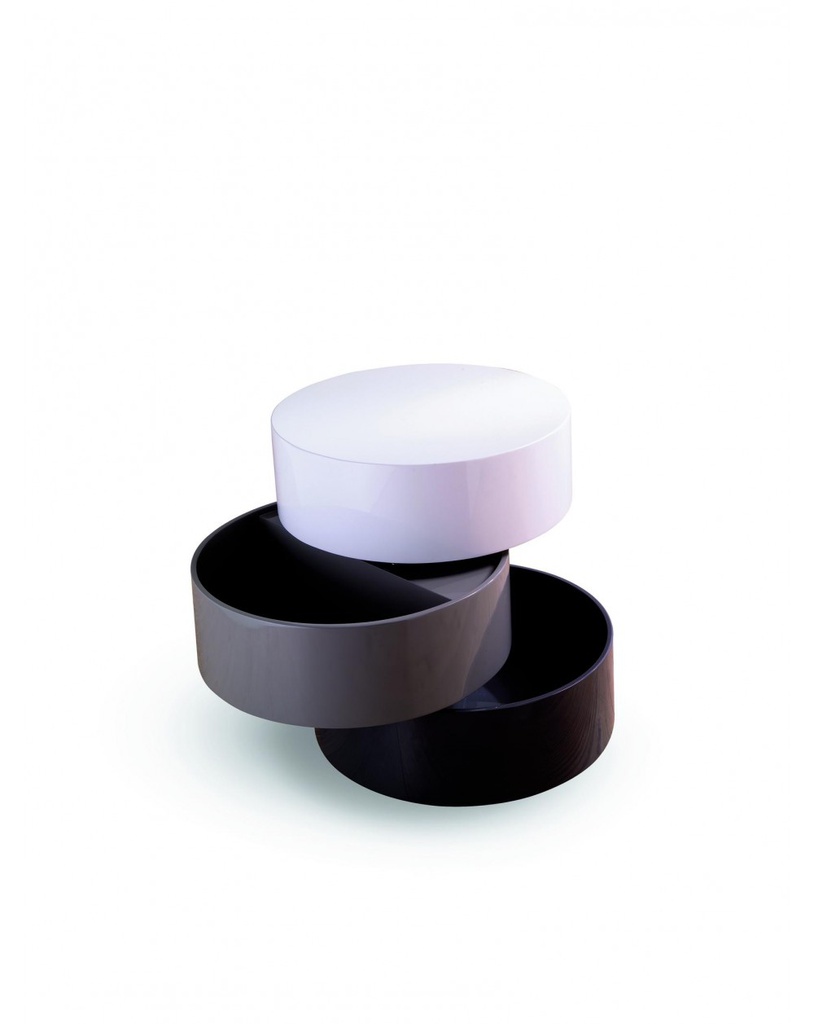 Tavolino 50 x 50 x 32h - Twist 2 