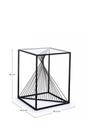 Tavolino Espiral 40X40  