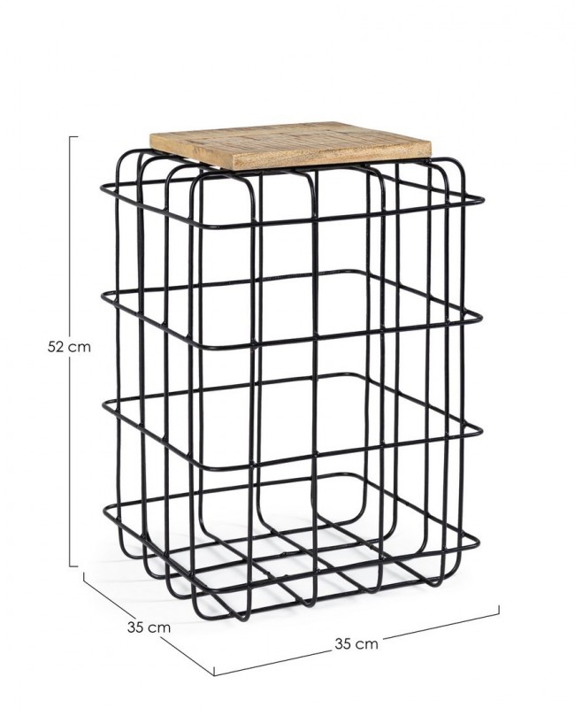 Tavolino Trellis Alto 35X35  