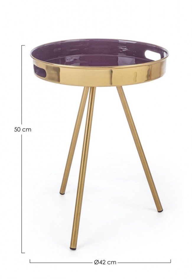 Tavolino Inesh Porpora D42  