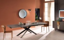 Tavolo allungabile 170/270x90 cm grigio scuro
