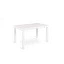 Tavolo allungabile in melaminico bianco 130/210x80x76h cm 