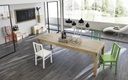 2x Sedia in legno laccato 39.5cm x 39.5cm H. 86.5cm