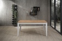 Tavolo allungabile rovere 90 cm x 156- 316 cm H. 76 cm