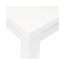 Tavolo pranzo allungabile interamente legno nobilitato cm 90x160-200 bianco