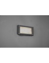Applique Led Segnapasso Per Esterno Hardey Alluminio Antracite Trio Lighting