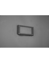 Applique Led Segnapasso Per Esterno Hardey Alluminio Antracite Trio Lighting