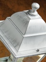 Applique Media In Alto E27  linea old  biancoargento