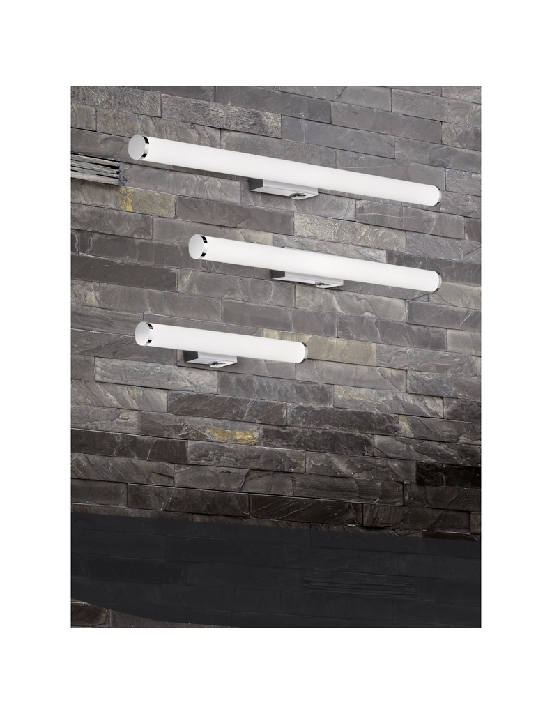 Applique Led da Specchio Mattimo Cromo 80 cm IP44 Trio Lighting