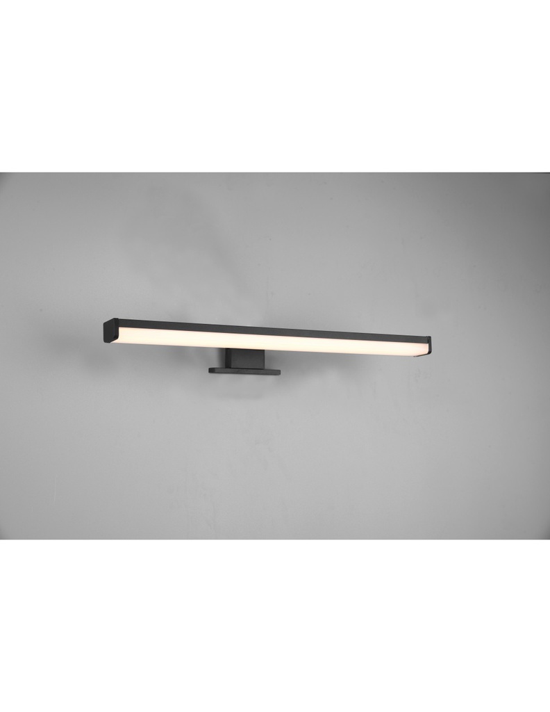 Applique Lineare Da Specchio Lino Led Nero IP44 Trio Lighting