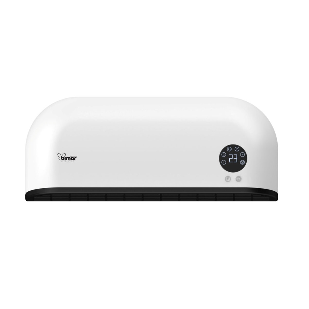 Termoventilatore a Parete PTC con Comandi Elettronici e Telecomando