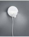 Applique Moderna Doppia Emissione Mario Bianco Con Faretto Orientabile Trio Lighting