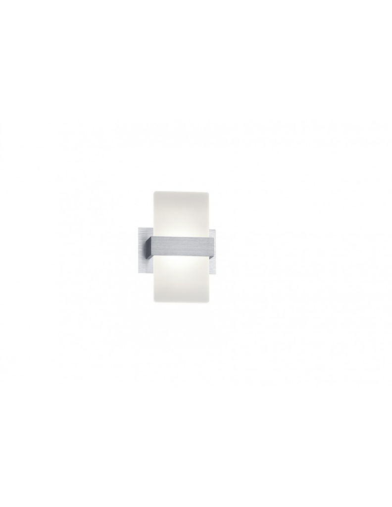 Applique Moderna Led Platon Alluminio Spazzolato Trio Lighting