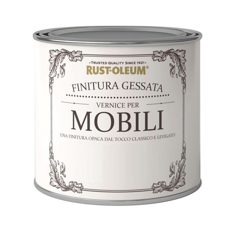 Vernice grigia invecchiata effetto gessato - 0,5lt