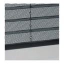 Zanzariera verticale a plisse riducibile Bronzo MELODIE 85x h160 cm