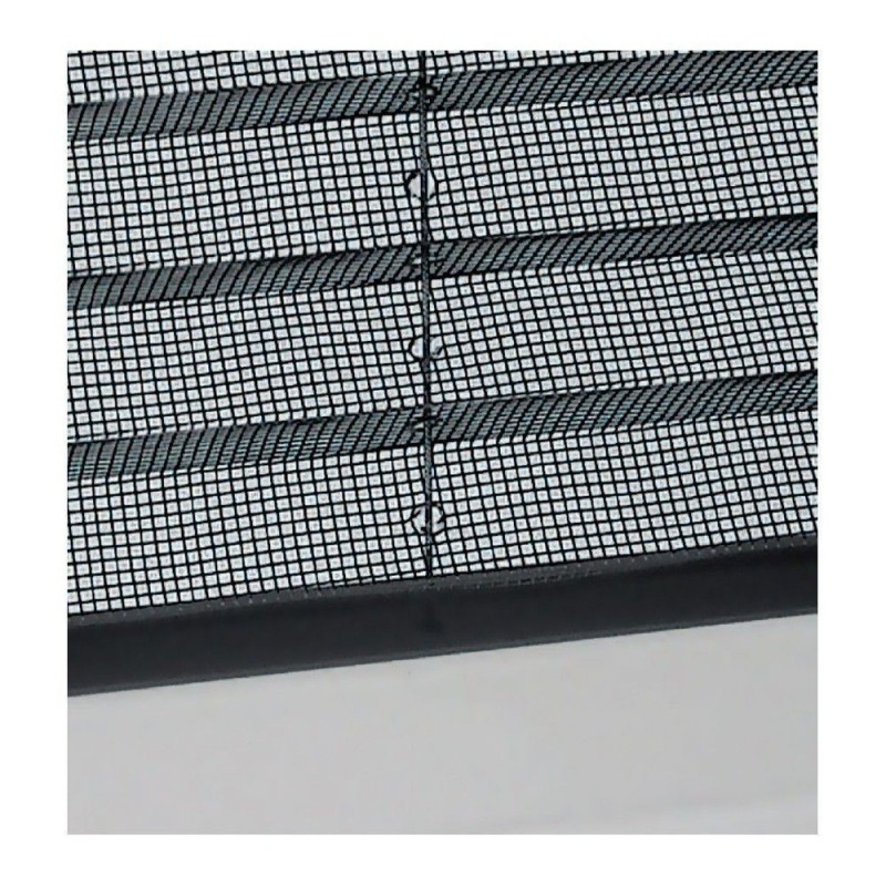 Zanzariera verticale a plisse riducibile Marrone MELODIE 110x h160 cm