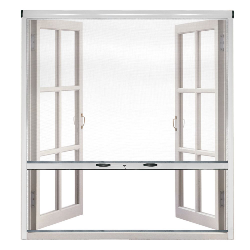 Zanzariera a rullo in kit riducibile universale per finestra verticale EASY-UP Bianco 160x160