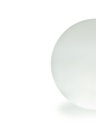 Sfera Da Pavimento D.45  linea ball  bianco