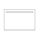 Specchio retroilluminato a LED Linea LINE 60X90 cm
