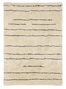 Tappeto Linee Avorio 140x200 in cotone