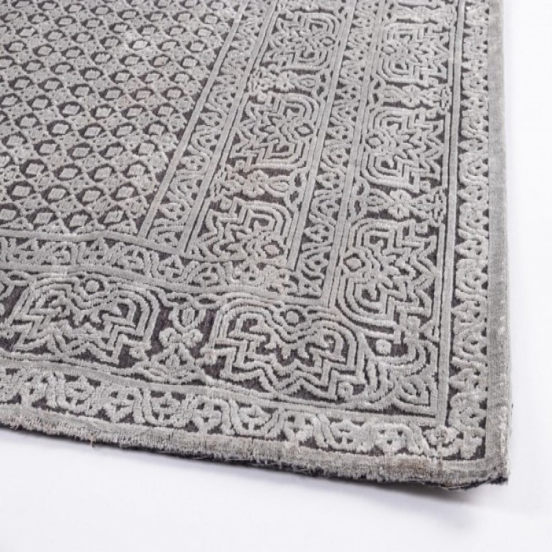 Tappeto moderno Panama grigio scuro 160x230 cm