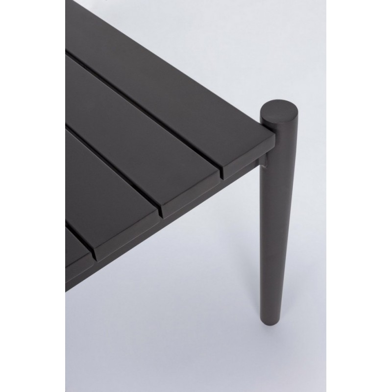 Tavolino Calypso da giardino antracite 110x60 cm