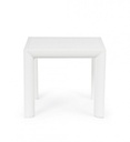 Tavolino alluminio bianco arredo giardino Cruise