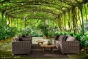 Tavolino arredo giardino legno Bolivar