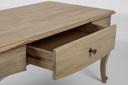 Tavolino classico 1 cassetto legno Domitille