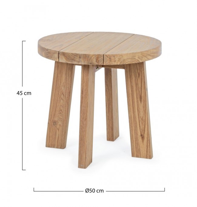 Tavolino arredo giardino legno Bolivar