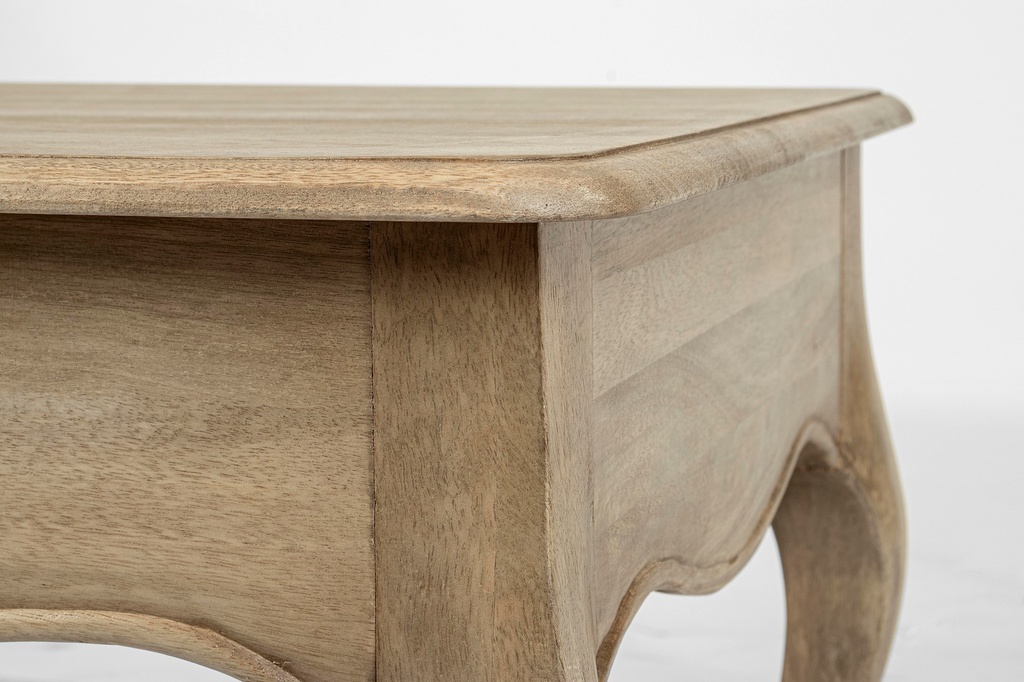 Tavolino classico 1 cassetto legno Domitille
