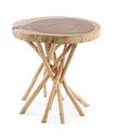 Tavolino in Legno Cm. 56 x 56
